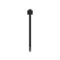 Roller Ball Lock Type Steel Cable Ties Coated