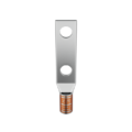 Copper Tube Crimping Lugs Two Hole Short Barrel - Image 3