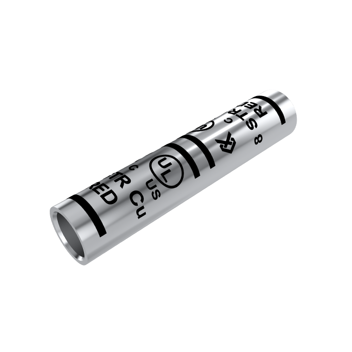 36 SC Copper Tube Crimping Through Connectors Short Barrel - Image 1